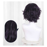 Tongari Boushi no Atelier Agott Purple Cosplay Wig Resistant Synthetic Hair Halloween Costume Accessories