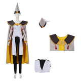 Tongari Boushi no Atelier Alaira Women White Outfit Cosplay Costume Outfit Halloween Carnival Suit