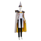 Tongari Boushi no Atelier Alaira Women White Outfit Cosplay Costume Outfit Halloween Carnival Suit