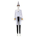 Tongari Boushi no Atelier Alaira Women White Outfit Cosplay Costume Outfit Halloween Carnival Suit