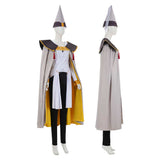 Tongari Boushi no Atelier Alaira Women White Outfit Cosplay Costume Outfit Halloween Carnival Suit