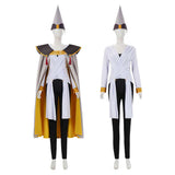 Tongari Boushi no Atelier Alaira Women White Outfit Cosplay Costume Outfit Halloween Carnival Suit