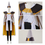 Tongari Boushi no Atelier Alaira Women White Outfit Cosplay Costume Outfit Halloween Carnival Suit