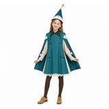 Tongari Boushi no Atelier Coco Kids Children Green Outfit Cosplay Costume Outfit Halloween Carnival Suit