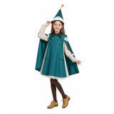 Tongari Boushi no Atelier Coco Kids Children Green Outfit Cosplay Costume Outfit Halloween Carnival Suit