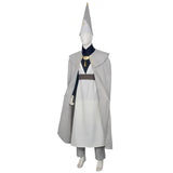 Tongari Boushi no Atelier Qifrey White Outfit Cosplay Costume Outfit Halloween Carnival Suit