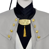 Tongari Boushi no Atelier Qifrey White Outfit Cosplay Costume Outfit Halloween Carnival Suit