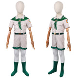 Troop Beverly Hills Scouts Kids Children Gray Scout Uniform Cosplay Costume Outfit Halloween Carnival Suit