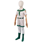 Troop Beverly Hills Scouts Kids Children Gray Scout Uniform Cosplay Costume Outfit Halloween Carnival Suit