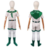 Troop Beverly Hills Scouts Kids Children Gray Scout Uniform Cosplay Costume Outfit Halloween Carnival Suit