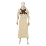 Tusken Raider White Robe Outfit Cosplay Costume Outfit Halloween Carnival Suit