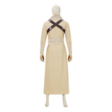Tusken Raider White Robe Outfit Cosplay Costume Outfit Halloween Carnival Suit