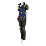 TV Arcane: League of Legends Season 2 (2024) Vi The Piltover Enforce Blue Outfit Cosplay Costume