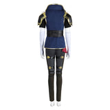 TV Arcane: League of Legends Season 2 (2024) Vi The Piltover Enforce Blue Outfit Cosplay Costume