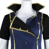 TV Arcane: League of Legends Season 2 (2024) Vi The Piltover Enforce Blue Outfit Cosplay Costume