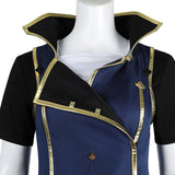 TV Arcane: League of Legends Season 2 (2024) Vi The Piltover Enforce Blue Outfit Cosplay Costume