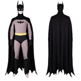 TV Batman: Caped Crusader 2024 Bruce Wayne Black Outfit Cosplay Costume Outfits Halloween Carnival Suit