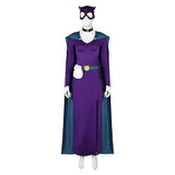 TV Batman: Caped Crusader 2024 Catwoman Purple Outfit Cosplay Costume Outfits Halloween Carnival Suit