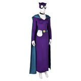 TV Batman: Caped Crusader 2024 Catwoman Purple Outfit Cosplay Costume Outfits Halloween Carnival Suit