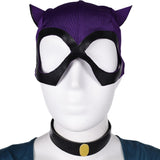 TV Batman: Caped Crusader 2024 Catwoman Purple Outfit Cosplay Costume Outfits Halloween Carnival Suit