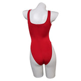 TV Baywatch C.J. Parker Women Red One-piece Swimsuit Cosplay Costume Outfits Halloween Carnival Suit