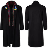 TV Dead Boy Detectives Charles Rowland Black Coat Cosplay Costume Outfits Halloween Carnival Suit