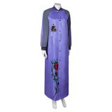 TV Dead Boy Detectives Crystal Palace Women Purple Outfit Cosplay Costume Outfits Halloween Carnival Suit