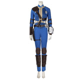 TV Fallout Lucy Women Blue Outfit Cosplay Costume Outfits Halloween Carnival Suit