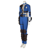 TV Fallout Lucy Women Blue Outfit Cosplay Costume Outfits Halloween Carnival Suit