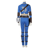 TV Fallout Lucy Women Blue Outfit Cosplay Costume Outfits Halloween Carnival Suit