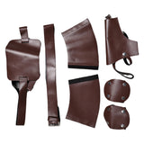 TV Fallout Lucy Women Brown Gun Bag Strap Set Cosplay Accessories Halloween Carnival Props
