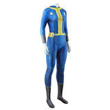 TV Fallout Lucy Women Vault 33 Blue Jumpsuit Cosplay Costume Outfits Halloween Carnival Suit