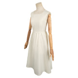 TV Fallout Lucy Womne White Dress Cosplay Costume Outfits Halloween Carnival Suit