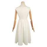 TV Fallout Lucy Womne White Dress Cosplay Costume Outfits Halloween Carnival Suit