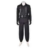 TV Fallout Maximus Black Top Pants Set Cosplay Costume Outfits Halloween Carnival Suit