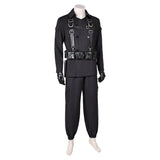 TV Fallout Maximus Black Top Pants Set Cosplay Costume Outfits Halloween Carnival Suit