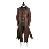 TV Fallout The Ghoul Cooper Howard Brown Outfit Cosplay Costume Outfits Halloween Carnival Suit