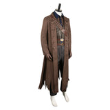 TV Fallout The Ghoul Cooper Howard Brown Outfit Cosplay Costume Outfits Halloween Carnival Suit