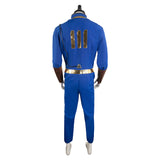 TV Fallout Vault 111 Dweller Unisex Blue Jumpsuit Cosplay Costume Outfits Halloween Carnival Suit