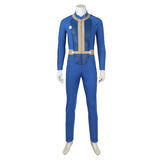 TV Fallout Vault 33 Dweller Blue Jumpsuit Cosplay Costume Outfits Halloween Carnival Suit