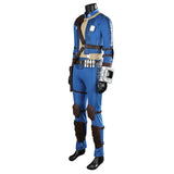 TV Fallout Vault 33 Dweller Blue Jumpsuit Full Set Cosplay Costume Outfits Halloween Carnival Suit