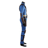 TV Fallout Vault 33 Dweller Blue Jumpsuit Full Set Cosplay Costume Outfits Halloween Carnival Suit