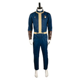 TV Fallout Vault 4 Dweller Blue Outfits Cosplay Costume Outfits Halloween Carnival Suit