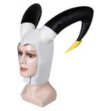 TV Hazbin Hotel Adam Black And White Cosplay Headband Hat Halloween Carnival Costume Accessorie