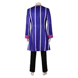 TV Hazbin Hotel Alastor Blue Outfit Cosplay Costume Outfits Halloween Carnival Suit