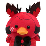 TV Hazbin Hotel Alastor Duck Plush Toys Cartoon Soft Stuffed Dolls Mascot Birthday Xmas Gift Original Design