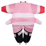 TV Hazbin Hotel Angel Dust Pink Inflatable Full Body Suit Cosplay Costume Outfits Halloween Carnival Suit