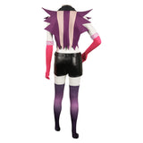 TV Hazbin Hotel Angel Dust Women Purple Combat Suit Cosplay Costume Outfits Halloween Carnival Suit