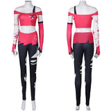 TV Hazbin Hotel Cherri Bomb Women Red Outfit Cosplay Costume Outfits Halloween Carnival Suit