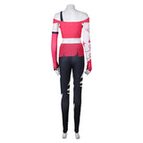 TV Hazbin Hotel Cherri Bomb Women Red Outfit Cosplay Costume Outfits Halloween Carnival Suit